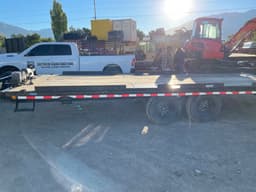 Ironbull 22' Dumping Flatbed Trailer 14k