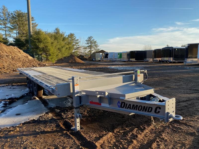 Diamond C 26' Dumping Flatbed Trailer 14k