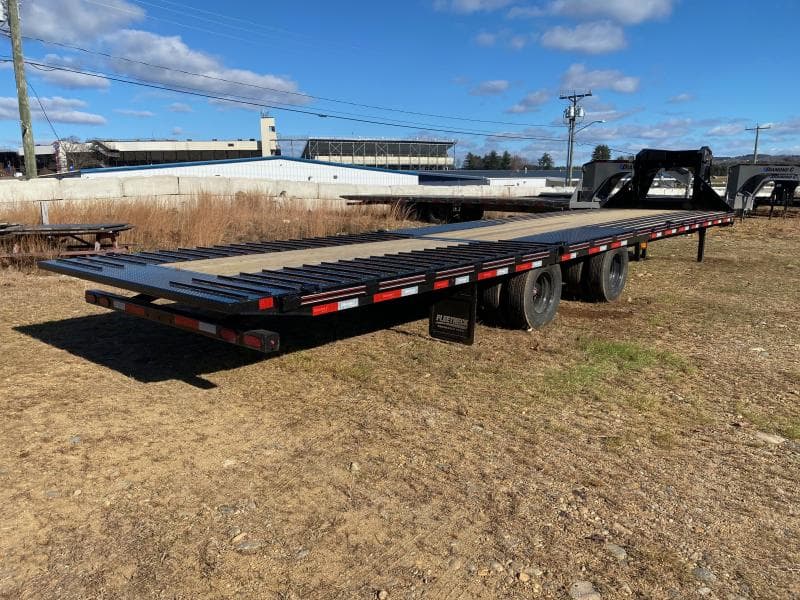 Diamond C 35' Gooseneck Power Tail Trailer 24k