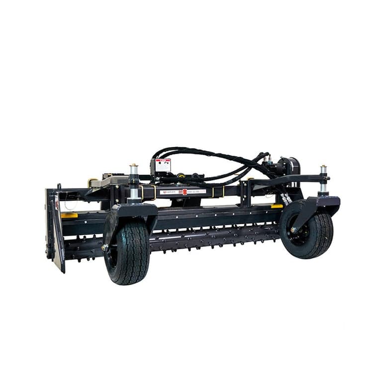 Hydraulic Power Rake Attachment Hydraulic Power Rake Attachment