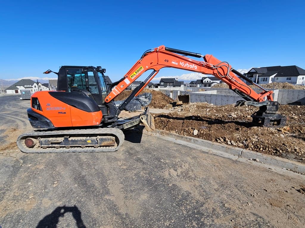 Hydraulic Plate Compactor for KX080